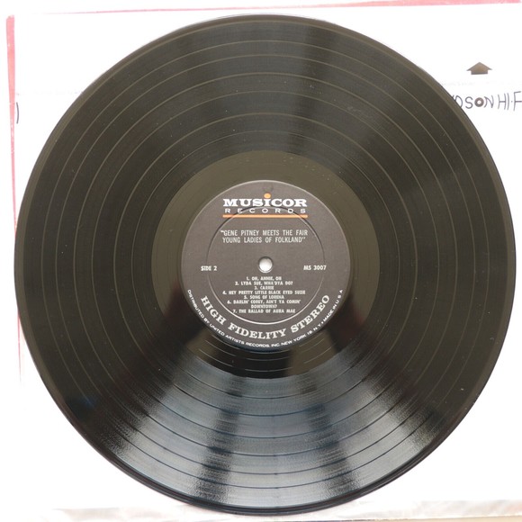 Gene Pitney – Meets The Fair Young Ladies Of Folkland - 12" Vinyl LP MS 3007 EX - Picture 8 of 9